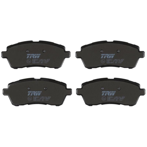 Bremsbelagsatz Scheibenbremse Trw GDB1893 Cotec f&uuml;r Ford Asia & Oceania