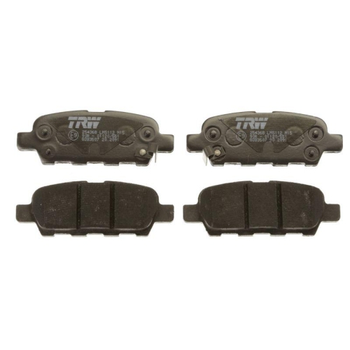 Bremsbelagsatz Scheibenbremse Trw GDB3507 Cotec f&uuml;r Infiniti Dongfeng Nissan