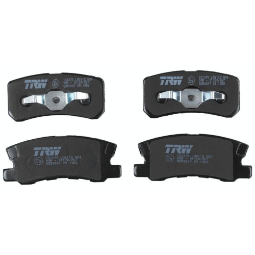 Bremsbelagsatz Scheibenbremse Trw GDB3247 Cotec f&uuml;r Citro&euml;n Dodge Mitsubishi