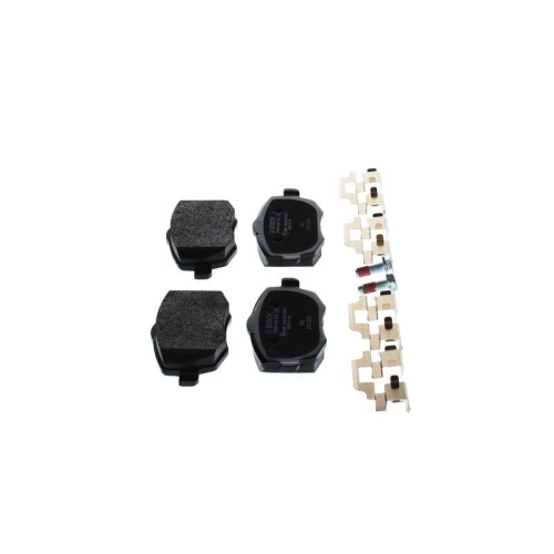 Bremsbelagsatz Scheibenbremse Bosch 0986424792 f&uuml;r Fiat Lancia Vorderachse