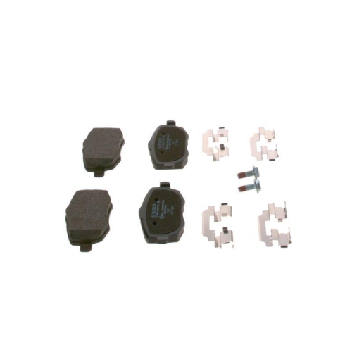 Bremsbelagsatz Scheibenbremse Bosch 0986424793 f&uuml;r Fiat Lancia Vorderachse