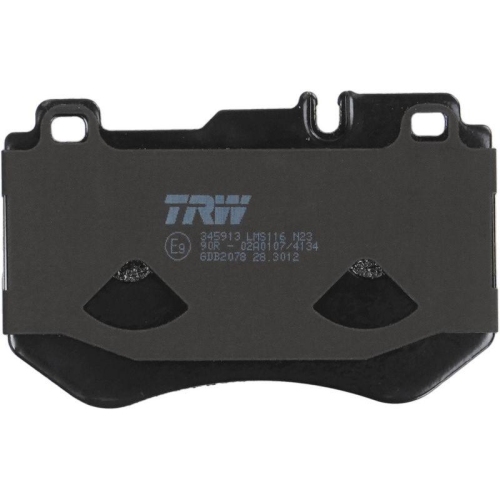 Bremsbelagsatz Scheibenbremse Trw GDB2078 f&uuml;r Mercedes Benz Mercedes Benz