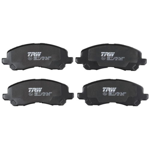 Bremsbelagsatz Scheibenbremse Trw GDB3287 Cotec f&uuml;r Chrysler Citro&euml;n Dodge Jeep