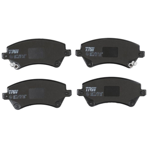 Bremsbelagsatz Scheibenbremse Trw GDB3288 Cotec f&uuml;r Toyota Vorderachse