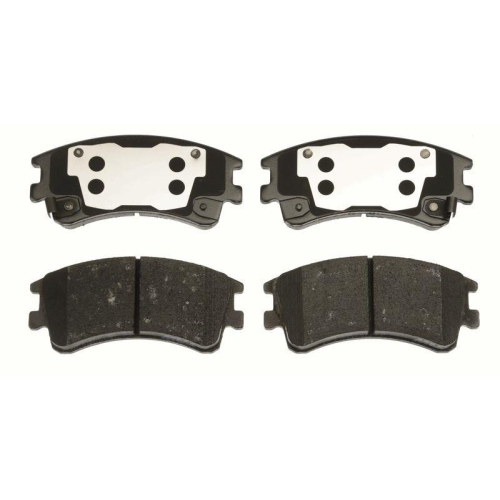 Bremsbelagsatz Scheibenbremse Trw GDB3310 Cotec f&uuml;r Mazda Vorderachse