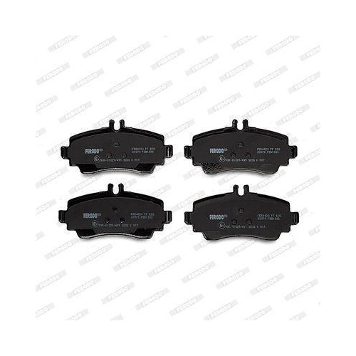 Bremsbelagsatz Scheibenbremse Ferodo FDB1303 Premier Eco Friction f&uuml;r
