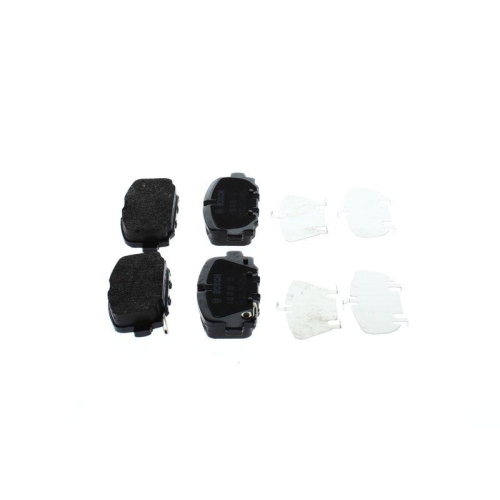 Bremsbelagsatz Scheibenbremse Bosch 0986424963 f&uuml;r Chrysler Jeep Hinterachse