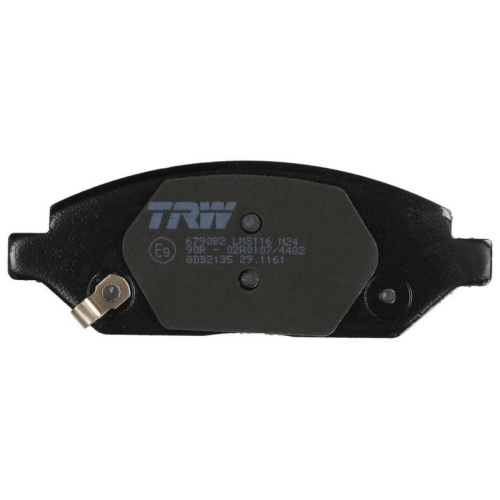 Bremsbelagsatz Scheibenbremse Trw GDB2135 f&uuml;r Vauxhall Opel Vorderachse