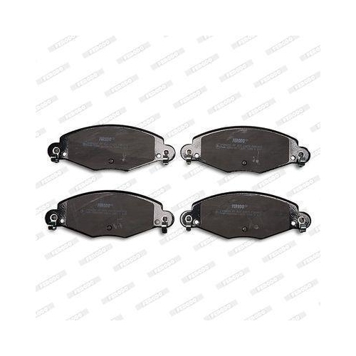 Bremsbelagsatz Scheibenbremse Ferodo FDB1412 Premier Eco Friction f&uuml;r Citro&euml;n