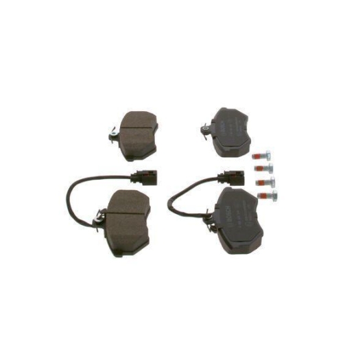 Bremsbelagsatz Scheibenbremse Bosch 0986460948 f&uuml;r Audi VW Vorderachse