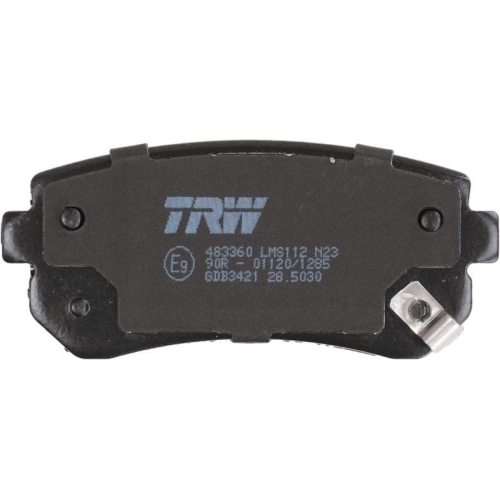 Bremsbelagsatz Scheibenbremse Trw GDB3421 Cotec f&uuml;r Hyundai Kia Alfa Romeo Fiat