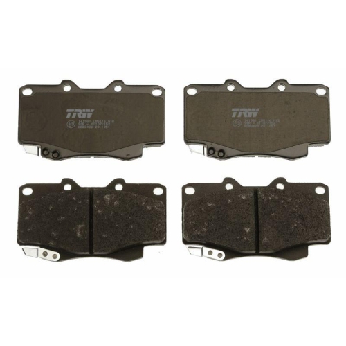 Bremsbelagsatz Scheibenbremse Trw GDB3428 Cotec f&uuml;r Toyota Vorderachse