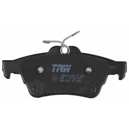 Brake Pad Set Disc Brake Trw GDB1938 Cotec for Ford (changan) Ford Usa Rear Axle