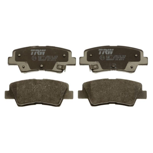 Bremsbelagsatz Scheibenbremse Trw GDB3537 Cotec f&uuml;r Toyota Hyundai Kia