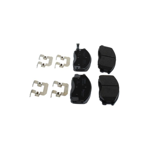 Bremsbelagsatz Scheibenbremse Bosch 0986494650 f&uuml;r Nissan Ssangyong Hyundai Kia