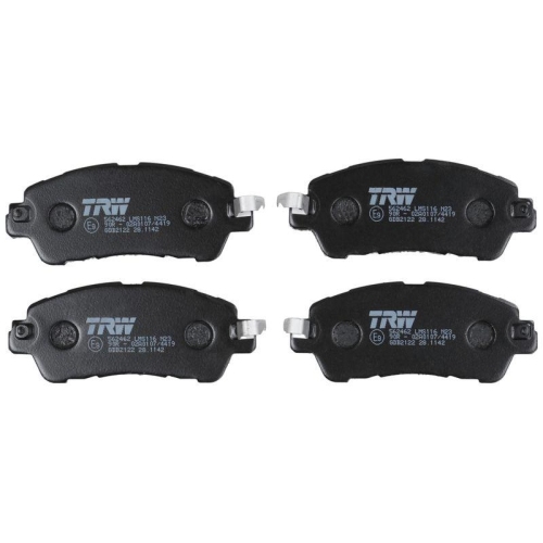 Bremsbelagsatz Scheibenbremse Trw GDB2122 f&uuml;r Mazda Vorderachse