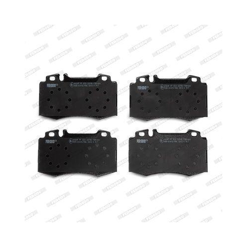 Bremsbelagsatz Scheibenbremse Ferodo FDB1661 Premier Eco Friction f&uuml;r