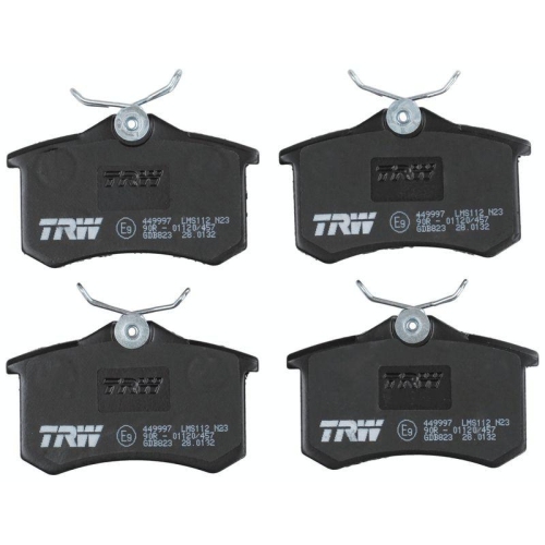 Bremsbelagsatz Scheibenbremse Trw GDB823 Cotec f&uuml;r Seat Skoda Lincoln VW Citro&euml;n