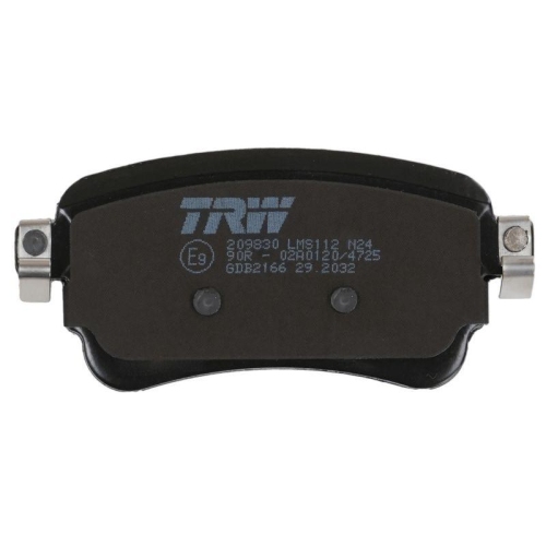 Bremsbelagsatz Scheibenbremse Trw GDB2166 für Toyota Vauxhall Citroën Opel