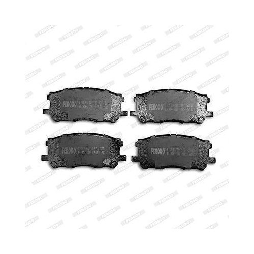 Bremsbelagsatz Scheibenbremse Ferodo FDB1715 Premier Eco Friction f&uuml;r Toyota
