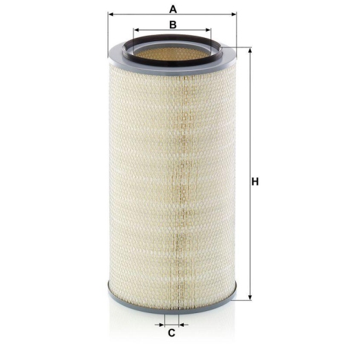 Filtre &Agrave; Air Mann-filter C 28 950 x pour Isuzu Nissan Volvo Case Ih Hitachi Jcb