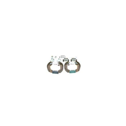 Bremsbackensatz Bosch 0204114039 Kit Superpro f&uuml;r Citro&euml;n Peugeot Hinterachse