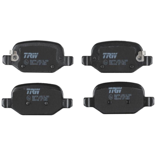 Bremsbelagsatz Scheibenbremse Trw GDB2002 Cotec f&uuml;r Fiat Hinterachse