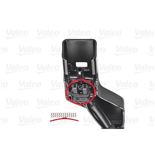 Wischblatt Valeo 572308 Silencio Aquablade Set für Volvo Vorne