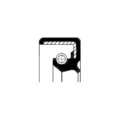 Dichtring Corteco 12003804B für Volvo