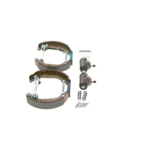 Bremsbackensatz Bosch 0204114127 Kit Superpro f&uuml;r Citro&euml;n Peugeot Hinterachse