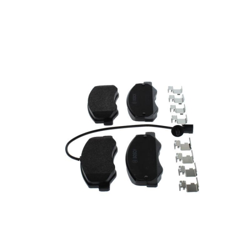 Bremsbelagsatz Scheibenbremse Bosch 0986494756 f&uuml;r Nissan Opel Renault Saab