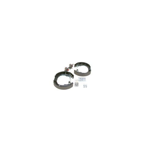 Bremsbackensatz Bosch 0204114122 Kit Superpro f&uuml;r Citro&euml;n Peugeot Hinterachse