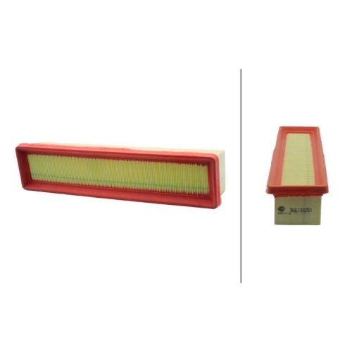 Luftfilter Hella 8ZA 366 130-251 f&uuml;r Nissan Renault Dacia