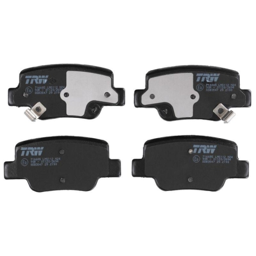 Kit Pastiglie Freno Freno A Disco Trw GDB3547 Cotec per Toyota Assale Posteriore