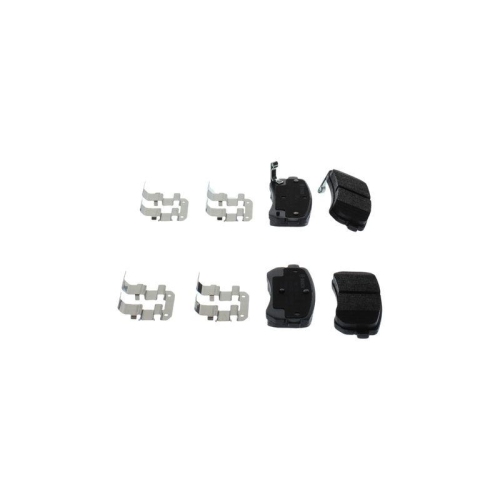 Bremsbelagsatz Scheibenbremse Bosch 0986494627 f&uuml;r Hyundai Kia Hinterachse