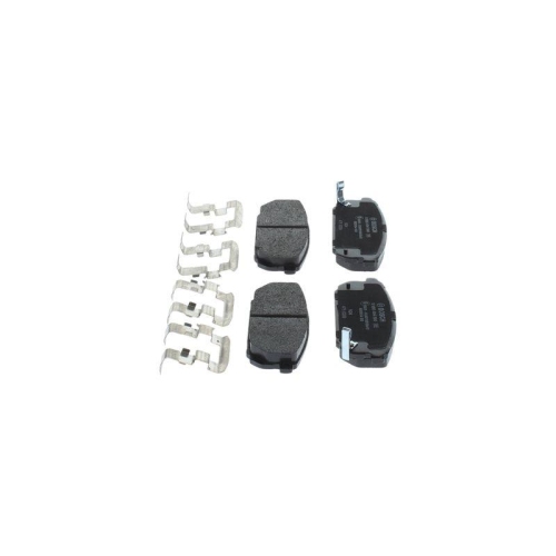 Bremsbelagsatz Scheibenbremse Bosch 0986494590 f&uuml;r Hyundai Kia Hinterachse