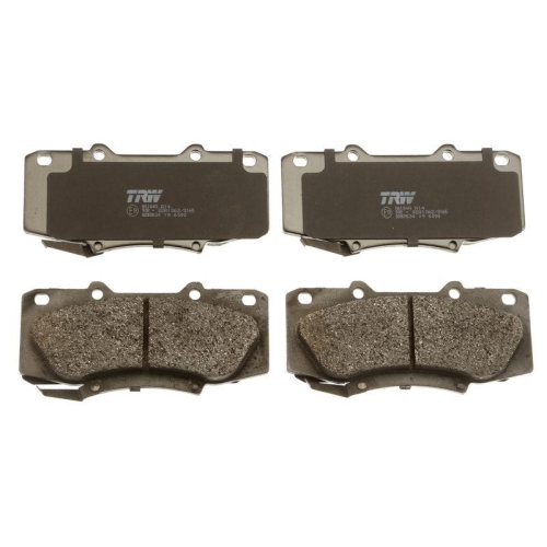 Bremsbelagsatz Scheibenbremse Trw GDB3534 Cotec f&uuml;r Toyota Vorderachse