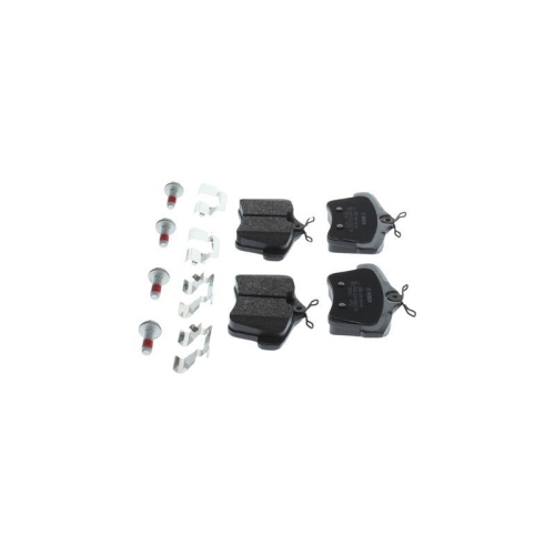 Bremsbelagsatz Scheibenbremse Bosch 0986494640 f&uuml;r Citro&euml;n Peugeot Hinterachse