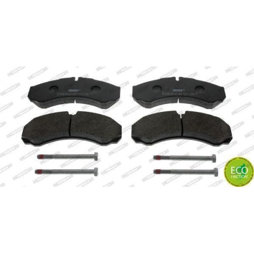 Bremsbelagsatz Scheibenbremse Ferodo FVR1102 Premier Eco Friction für Iveco
