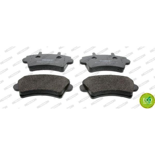 Bremsbelagsatz Scheibenbremse Ferodo FVR1452 Premier Eco Friction f&uuml;r Nissan
