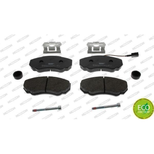 Bremsbelagsatz Scheibenbremse Ferodo FVR1478 Premier Eco Friction f&uuml;r Citro&euml;n