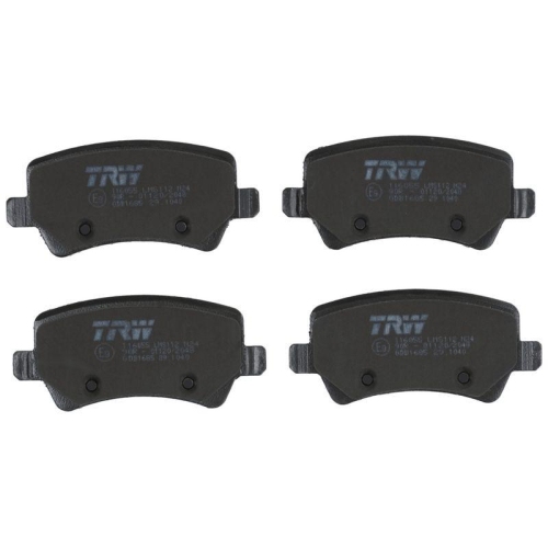 Bremsbelagsatz Scheibenbremse Trw GDB1685 Cotec f&uuml;r Volvo Land Rover Ford