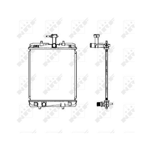 K&uuml;hler Motork&uuml;hlung Nrf 53459 f&uuml;r Citro&euml;n Peugeot Toyota