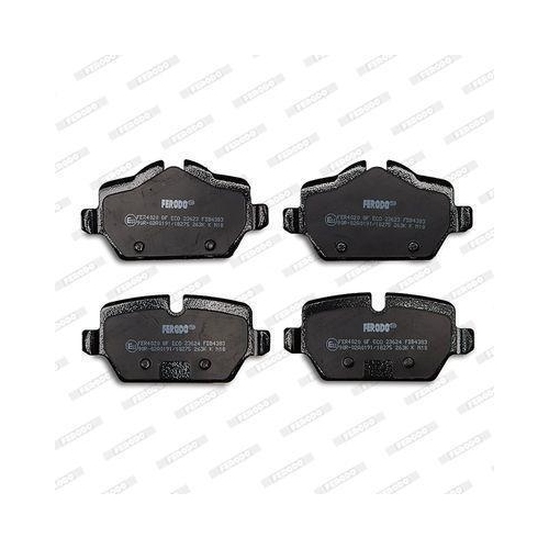 Bremsbelagsatz Scheibenbremse Ferodo FDB4383 Premier Eco Friction f&uuml;r Mini