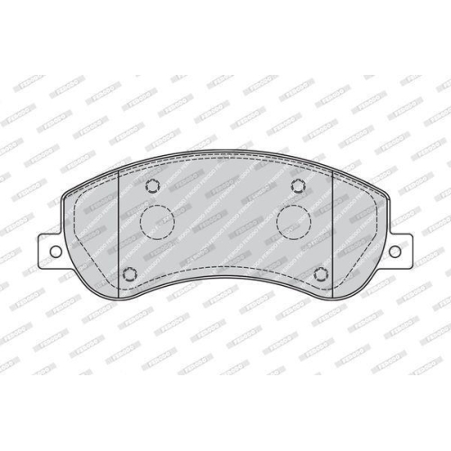 Bremsbelagsatz Scheibenbremse Ferodo FVR1928 Premier Eco Friction f&uuml;r Ford VW