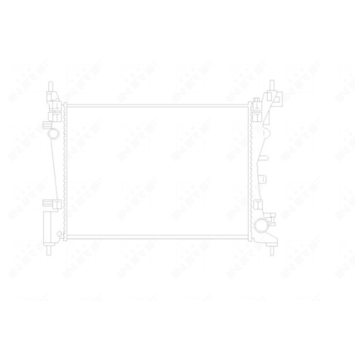 K&uuml;hler Motork&uuml;hlung Nrf 55340 f&uuml;r Fiat