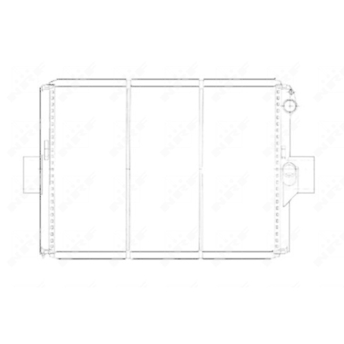 K&uuml;hler Motork&uuml;hlung Nrf 58883 f&uuml;r Iveco