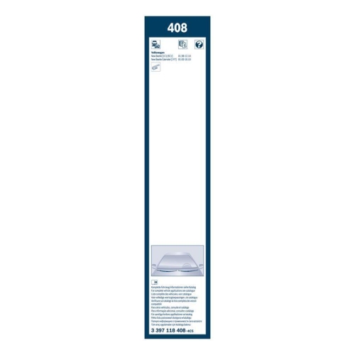 Wischblatt Bosch 3397001682 Twin für Vorne