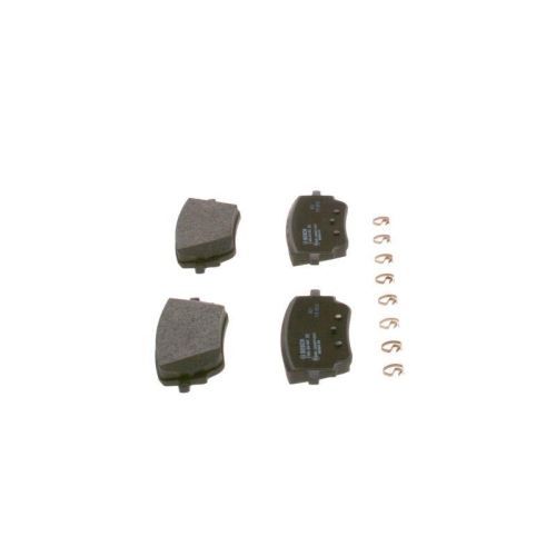 Bremsbelagsatz Scheibenbremse Bosch 0986424890 f&uuml;r Mercedes Benz Mercedes Benz
