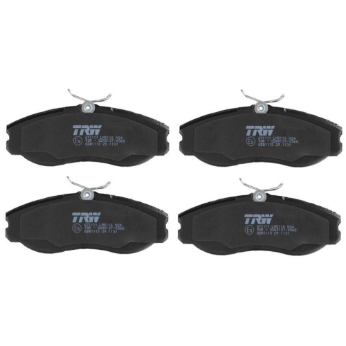 Bremsbelagsatz Scheibenbremse Trw GDB1113 Cotec f&uuml;r Ford Nissan Vorderachse